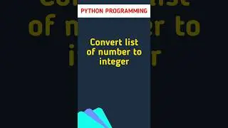 Convert a list of integers to number | 