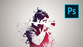 Threshold Effect Portrait (Brush) | WITH VOICE (REMAKE) - Photoshop cc