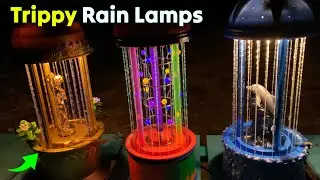 3 Cool Mindblowing Rain Lamps with Mineral Oil  💛 @gadgetify