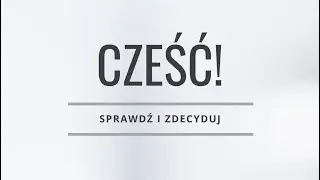 Cześć! Poznajmy się!