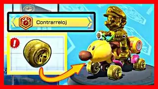 DESBLOQUEAR las RUEDAS DORADAS (Componentes Dorados) | Tutorial Mario Kart 8 Deluxe 2024
