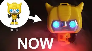 How to Make Customized Bumblebee: DIY Funko Pop Build