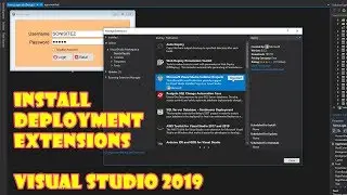 install installer project deployment visual studio 2019