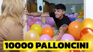 I'M FILLIN' THE HOUSE WITH BALLOONS! *MY MOM IS GOING CRAZY*