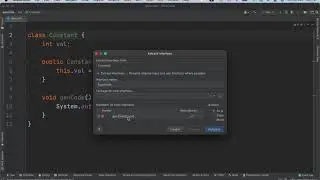 IntelliJ IDEA Tips & Tricks #54: Automatically Extract Interfaces from Existing Classes