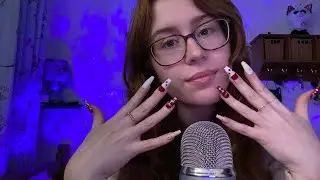 ASMR - Long Nail Mic Scratch, No Cover | Chitchat with me!