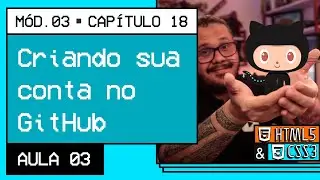 Criando conta no GitHub - @Curso em Vídeo HTML5 e CSS3