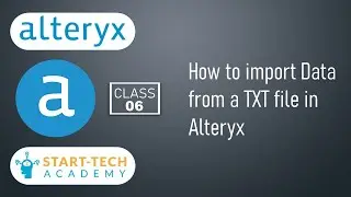 How to import data from a TXT (Text) file in Alteryx