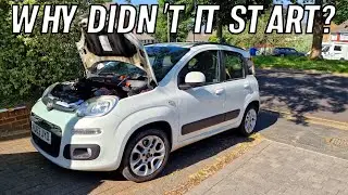This Is Why This Copart Fiat Panda Wouldn't Start!