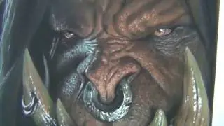 como desenhar Grommash Hellscream do WoW - speed drawing - Curso de Desenho IPStudio