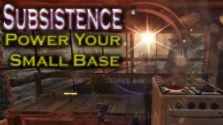 Powering your Base with Renewable Energy! 10k Day Survivor Tips - Subsistence - Beginner Guide