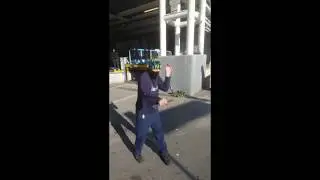 Nunchaku fighting style clip (very little demo by GuuJiYa) Loop--Democrates D hostile
