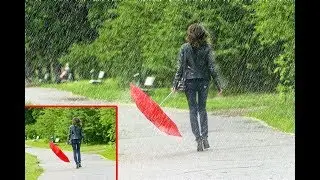 Rain Effect in Photoshop