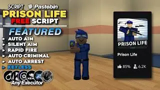 PRISON LIFE SCRIPT 2026! 🚔 (NO KEY) Aimbot, Rapid Fire, God Mode & More! [PASTEBIN]