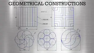 Geometrical Constructions 2D in Solidworks for Beginners.