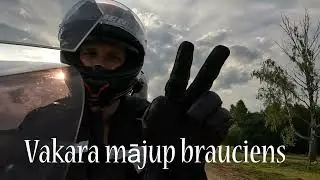 Vakara mājupceļš beidzot divatā :)