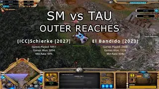 SM ([ICC]Schierke) vs Tau (El Bandido), Outer Reaches | Dawn of War: Soulstorm