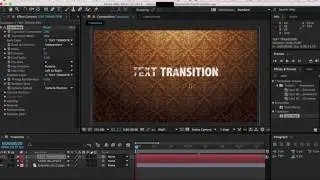 After Effects Tutorial: Creating a Text Card Wipe Transition