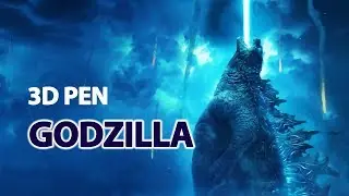 Godzilla 3D pen | DIY | Tutorial