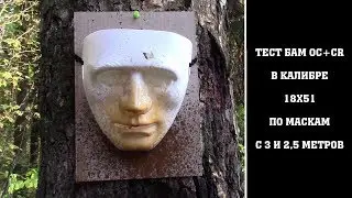 Тест БАМ OC+CR в калибре 18х51 по маскам