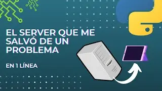 Crea un servidor local con una línea [Python en 1 minuto]