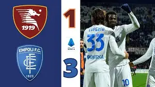 SERIE A Salernitana-Empoli 1-3 POST PARTITA / Si esce dalla zona rossa punti pesantissimi!