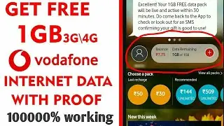 vodafone free internet unlimited [how to use free vodafone internet]  free internet trick 2019