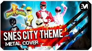 Power Rangers - City Metal Cover (SNES)