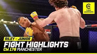 A Star is Born 🌟 | Luke Riley vs. Alexandre Junior | CW 178 Manchester Fight Highlights