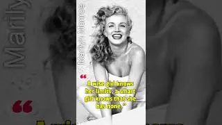 A SMART GIRL KNOWS THIS : MARILYN MONROE | Marilyn Monroe Quotes  #shorts  #marilynmonroe