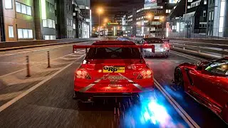 INTENSE BATTLE on the Highways of Tokyo in an Evo IX | Gran Turismo 7 PSVR2