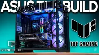ASUS TUF PC BUILD! 7800X3D + 4070 Ti Super!