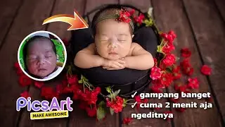 Tutorial Edit Foto Bayi Seperti Foto di Studio