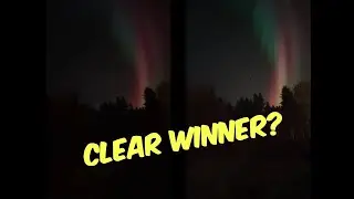 Northern Lights Timelapse Action 5 Pro vs Action 4