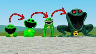 NEW EVOLUTION OF FORGOTTEN SMILING CRITTERS FEARFUL FROG POPPY PLAYTIME CHAPTER 3 In Garry's Mod! 🎮