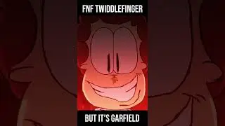 Twiddlefinger but It's Garfield | Fnf Animation (Lyrics part)