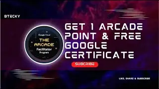 Get 1 Arcade Point || Google Cloud Arcade New Challenge || 100% Free Google Certificate Voucher