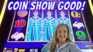 Coin Show GOOD!   Winning on Autumn Moon!