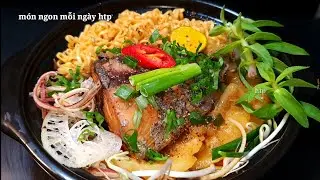 Cách làm cá ngừ kho thơm ngon ăn mì | món ngon mỗi ngày htp