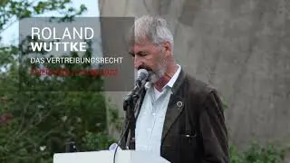 Das Vertreibungsunrecht - Roland Wuttke (02) - Kundgebung Friedland