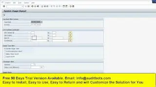 sap license audit compliance tool tips - User and System Usage Across SAP Systems