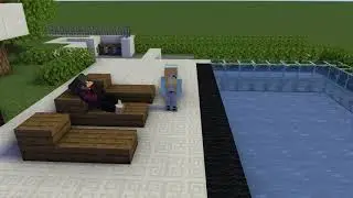 Giantess in pool (Short Giantess animation)(Voiced!)