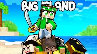 I DEFEATED THE OPPONENT CREW on the BIG ISLAND in MINECRAFT!