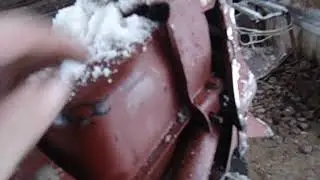 Скутер с металолома