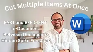 How to Cut and Paste Multiple Items at Once in Microsoft Word