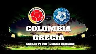 Colombia vs Grecia 14 de Junio Mundial Brasil 2014 | La Previa