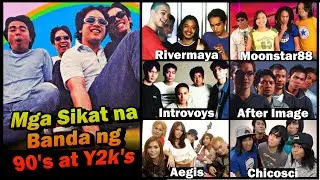 MGA SIKAT NA BANDA SA PILIPINAS 90's AT Y2K |Fast List