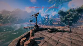 Lakeshire build in Valheim! #valheim #wow #valheimbuilding
