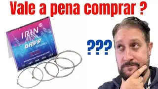 CORDAS BAIXO CUSTO BENEFÍCIO IRIN ROUND WOUND NÍQUEL