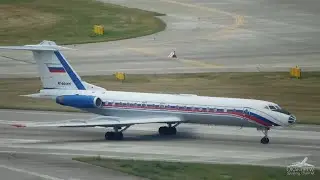 Кто там дымит на горизонте. Ту-134 посадка и взлёт свечкой из Сочи.